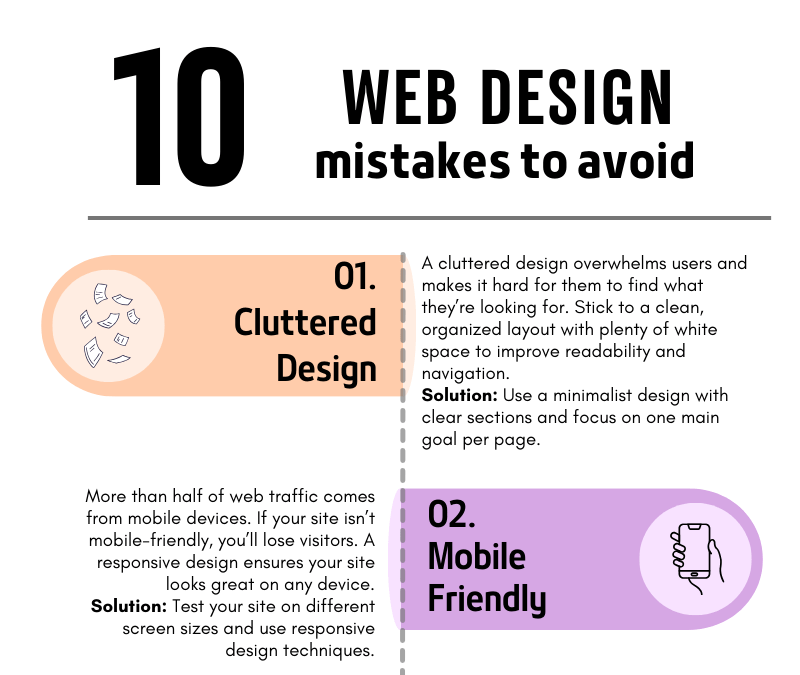 10 Common Web Design Mistakes To Avoid